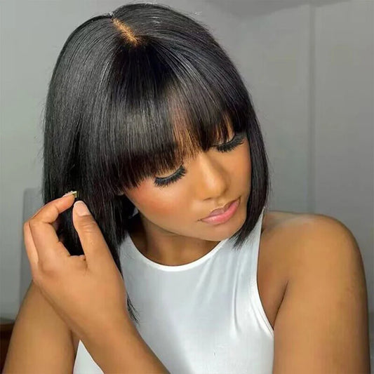 Brazilian Straight Bob Lace Wigs