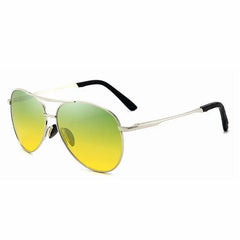 Metail Frame Polarized Sunglasses