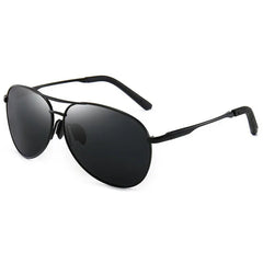 Metail Frame Polarized Sunglasses