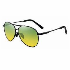 Metail Frame Polarized Sunglasses