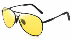 Metail Frame Polarized Sunglasses