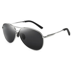 Metail Frame Polarized Sunglasses