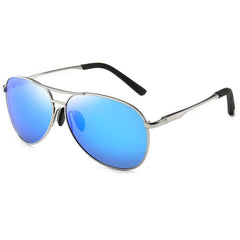 Metail Frame Polarized Sunglasses