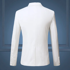 High Quality Casual White Suit
