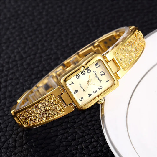 Luxury Gold Stainless Steel Watch