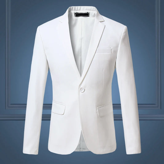 High Quality Casual White Suit