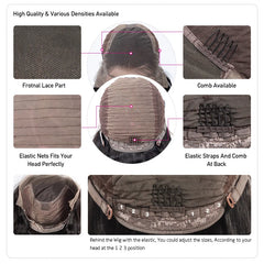 Princess Hair 13x6 Body Wave Lace Front Wigs Pre Plucked HD Transparent Frontal Wigs Human Hair Lace Front Wigs for Women