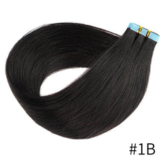Doreen Brazilian Machine Remy Tape In Human Hair Extensions 16 to 24 Inch 20 Pcs 50g/Pack Silky Straight PU Seamless Skin Weft