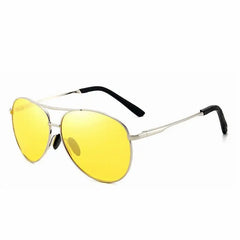 Metail Frame Polarized Sunglasses