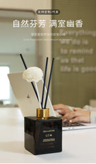 Home Fire-Free Aromatherapy Air Freshener Fragrance Bedroom Bathroom Essential Oil Incense Sticks Decoration Reed Diffuser