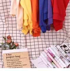 Flowers And Butterflies Hoodie Women Plants Prints Sweatshirt Fleece Warm Pocket Loose Pullover Street Comfortable Woman Clothes