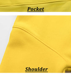 Team Jesus Letter Design Printing Men's Sweatshirt Fashion Warm Hooded Casual Pocket Hoodies Autumn Big Size Streetwear