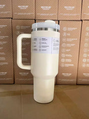 New H2.0 Thermos Cup Silicone Boot for Stanleys 30/40 oz Tumbler with Handle Lid Straw Stainless Steel Vacuum