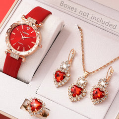 Womens Watches- 5Pcs Set