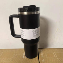 New H2.0 Thermos Cup Silicone Boot for Stanleys 30/40 oz Tumbler with Handle Lid Straw Stainless Steel Vacuum