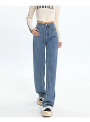 High Waisted Slim Jeans