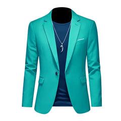 Men's Solid Color High-end Blazer
