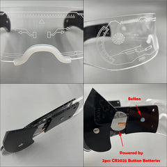 Colorful LED Luminous Glasses Light Up Goggles Glow In Dark Flashing Glasses Men Women Bar Performence Props Eyewear Supplies