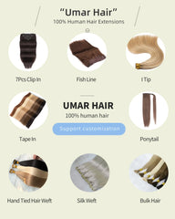 Human Hair Topper For Women Toppers With Bangs Clips In Hairpieces 100% Human Hair Wigs Natural Straight Hair Blonde Silk Base