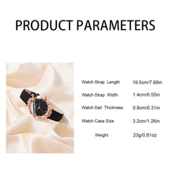 Womens Watches- 5Pcs Set
