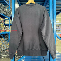 Winter Series SAINT Round Neck Oversized Men Sweater ARIES Print Beige Vintage Pullover Streetwear