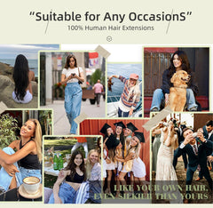 Human Hair Topper For Women Toppers With Bangs Clips In Hairpieces 100% Human Hair Wigs Natural Straight Hair Blonde Silk Base