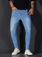 Mens Plus Size Skinny Jeans