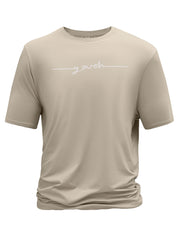 Creative Geometric Graphic Print Short Sleeve T-shirt for Men, Summer Outdoor Casual Crew Neck Top Shirt