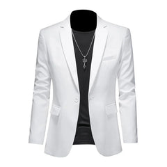 Men's Solid Color High-end Blazer