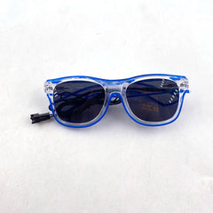 1Pcs Light Up LED Glasses with Dark Lens Neon EL Wire Glow Glasses Glow in The Dark Glow Favors Supplies for Kids Adults
