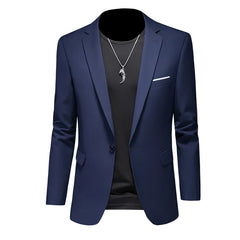 Men's Solid Color High-end Blazer