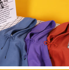 Flowers And Butterflies Hoodie Women Plants Prints Sweatshirt Fleece Warm Pocket Loose Pullover Street Comfortable Woman Clothes