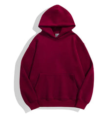 Men's Top Solid Color Hoodies