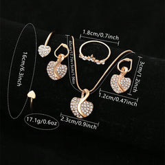 Casual Ladies Watches & Jewelry Set 
