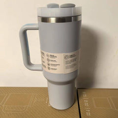New H2.0 Thermos Cup Silicone Boot for Stanleys 30/40 oz Tumbler with Handle Lid Straw Stainless Steel Vacuum
