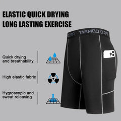 Elastic Quick Dry Running Shorts
