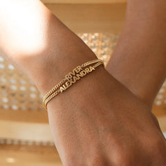 Custom Name Necklace For Women Stainless Steel Personalized Minimal Personalized Name Jewelry Birthday Gift for Her