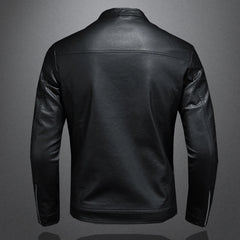 Slim Pu Leather Jacket