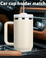 40 oz Tumbler with Handle Lid Straw 40oz Stainless Steel Water Bottle Vacuum Thermos Cup Travel Thermal Coffee Mug for stanleys