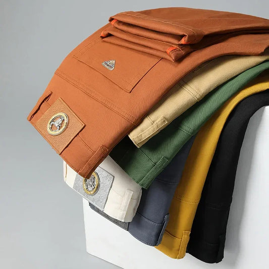 Seven-Color Stretch Jeans