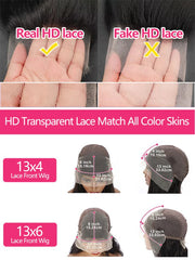 250 Density Loose Wave HD 13x6 Lace Front Human Hair Wigs 30 40 Inch Black Wig Deep Wave 13x4 HD Lace Frontal Wig Brazilian