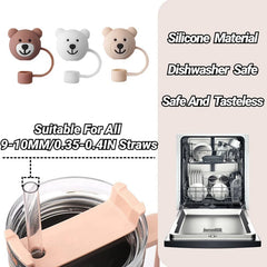 3 Pack Straw Cover For Stanley Cups Compatible For Stanley 30&40Oz Silicone Straw