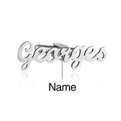 Personalized Name Cufflinks Best Man Cufflinks Gift Customized Letter Cufflinks for His Wedding Function Cufflinks