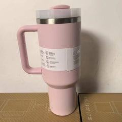New H2.0 Thermos Cup Silicone Boot for Stanleys 30/40 oz Tumbler with Handle Lid Straw Stainless Steel Vacuum