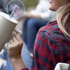 3 Pack Straw Cover For Stanley Cups Compatible For Stanley 30&40Oz Silicone Straw