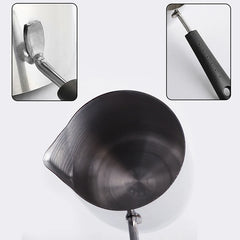 Long Handle Wax Melting Pot DIY Candle Soap Melts Pot Scented Wax Melts Metal Coffee Toroid Pitcher Latte Milk Frothing Jug