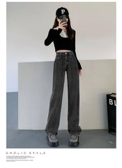 High Waisted Slim Jeans