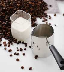 Long Handle Wax Melting Pot DIY Candle Soap Melts Pot Scented Wax Melts Metal Coffee Toroid Pitcher Latte Milk Frothing Jug