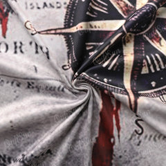 Men's Vintage Compass Print T-Shirt