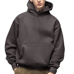 Men's Top Solid Color Hoodies